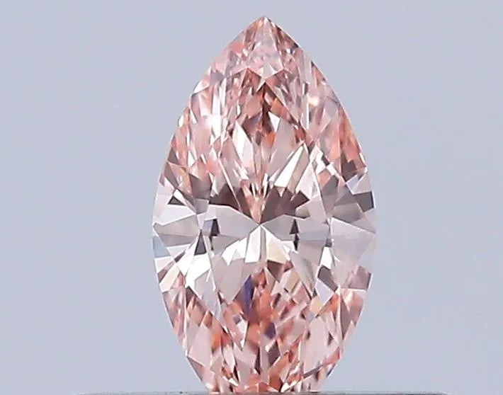 0.28ct Marquise Lab Grown Diamond (Colour Fancy Vivid Pink, Clarity VVS2, Uncertified)
