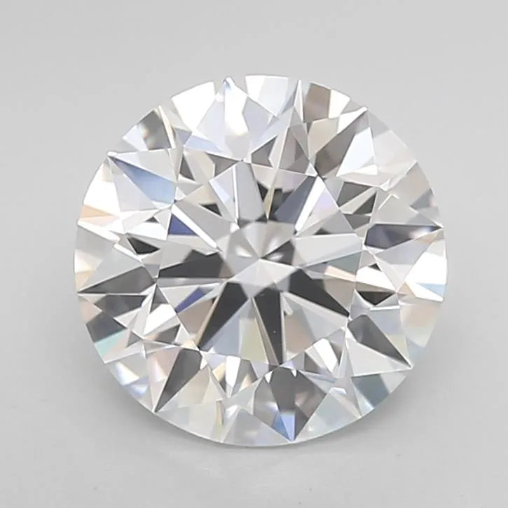 2.64ct Round Lab Grown Diamond (Colour D, Clarity IF, Cut ID, IGI Certified)