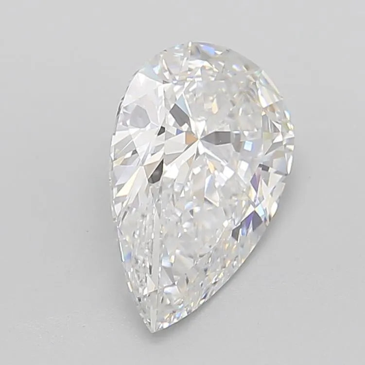 3.40ct Pear Lab Grown Diamond (Colour D, Clarity VVS2, IGI Certified)