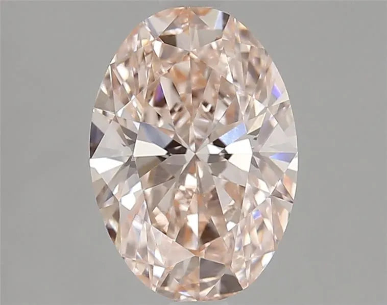 2.00ct Oval Lab Grown Diamond (Colour Fancy Intense Pink, Clarity VVS2, IGI Certified)