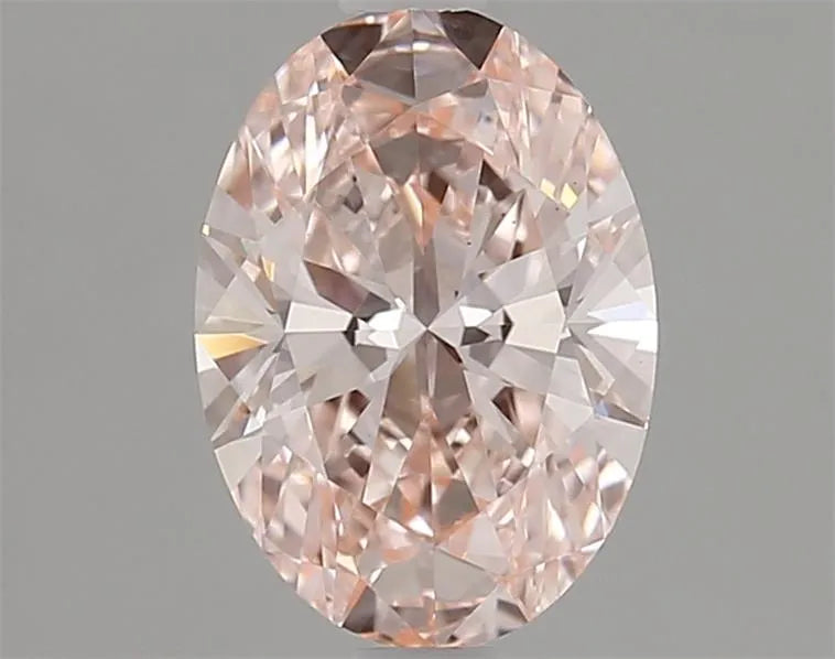 1.54ct Oval Lab Grown Diamond (Colour Fancy Vivid Pink, Clarity VS1, IGI Certified)