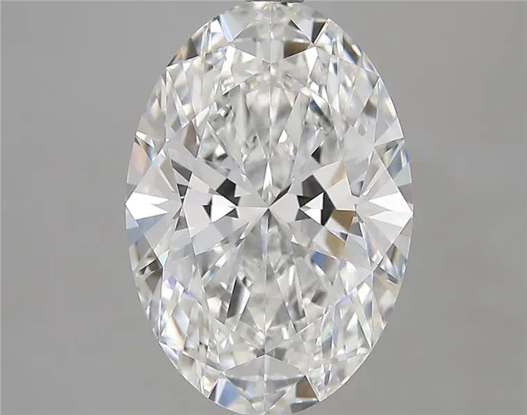4.09ct Oval Lab Grown Diamond (Colour E, Clarity VVS2, Cut EX, IGI Certified)