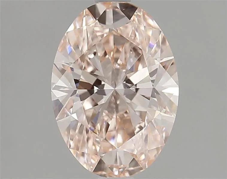 1.98ct Oval Lab Grown Diamond (Colour Fancy Intense Pink, Clarity VVS2, IGI Certified)