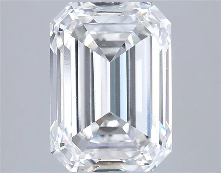 3.56ct Emerald Lab Grown Diamond (Colour F, Clarity VVS2, GIA Certified)