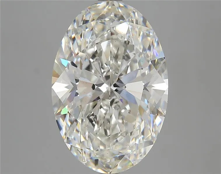 6.11ct Oval Lab Grown Diamond (Colour G, Clarity VS2, IGI Certified)