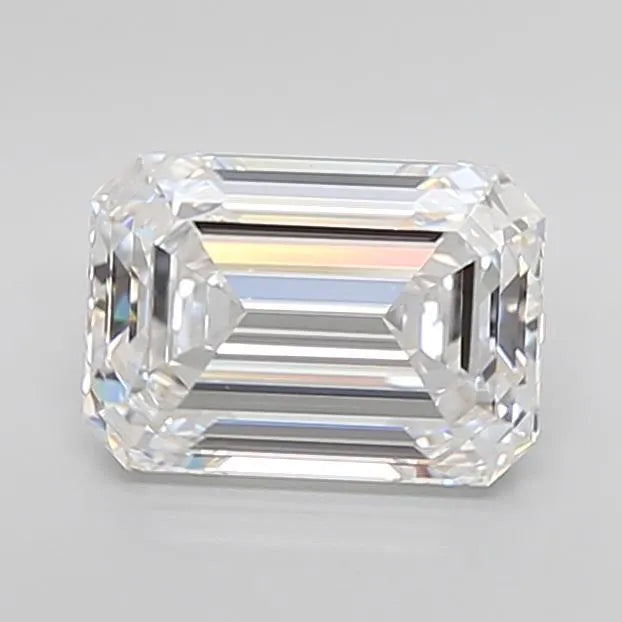 3.40ct Emerald Lab Grown Diamond (Colour D, Clarity IF, Cut EX, IGI Certified)