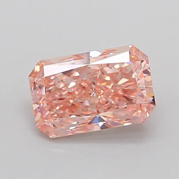 1.31ct Radiant Lab Grown Diamond (Colour Fancy Intense Pink, Clarity VS2, IGI Certified)