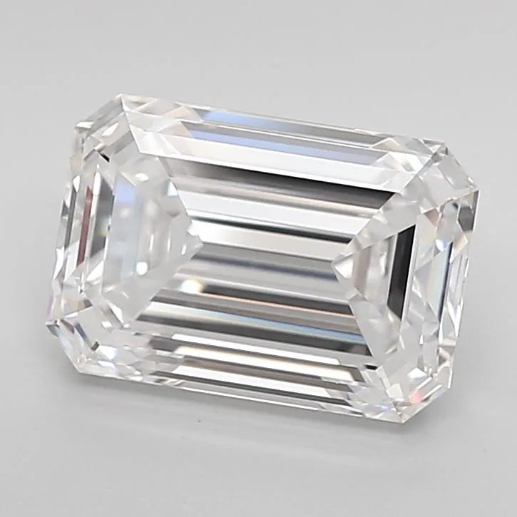 2.81ct Emerald Lab Grown Diamond (Colour D, Clarity VVS1, Cut EX, IGI Certified)