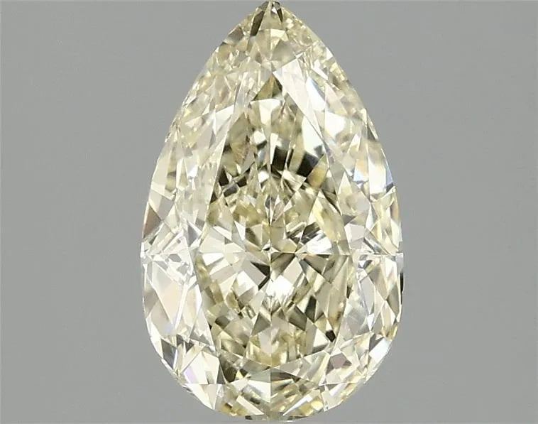 1.58ct Pear Lab Grown Diamond (Colour Fancy Yellow, Clarity VVS2, IGI Certified)
