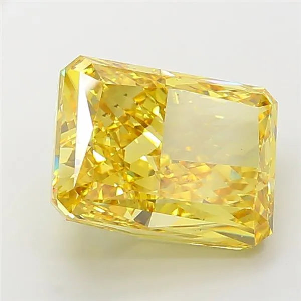 17.03ct Radiant Lab Grown Diamond (Colour Fancy Vivid Yellow, Clarity VS2, IGI Certified)