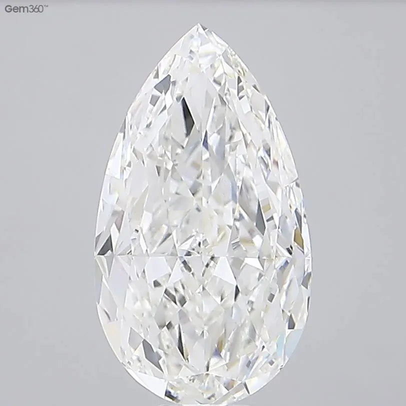 17.25ct Pear Lab Grown Diamond (Colour F, Clarity VVS2, IGI Certified)
