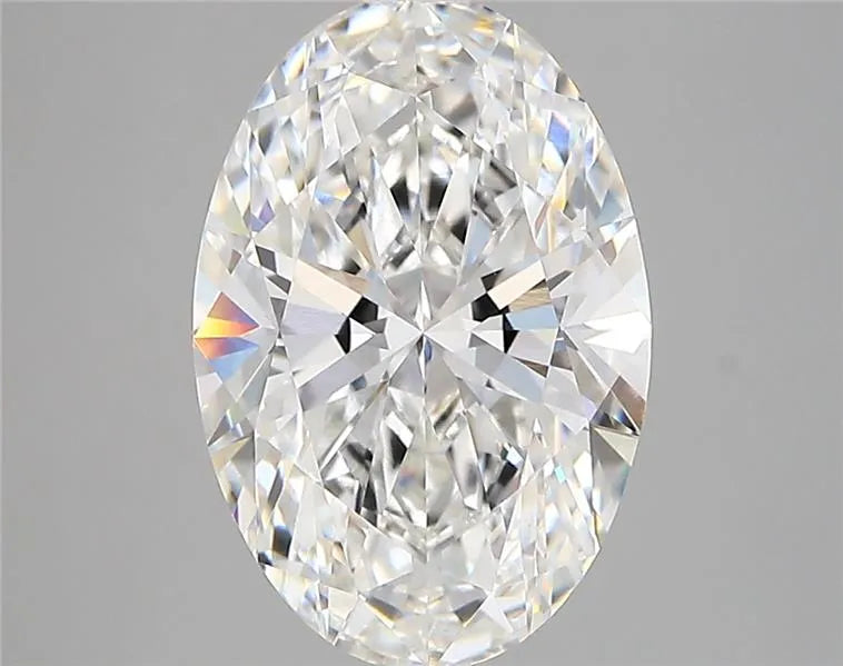 3.57ct Oval Lab Grown Diamond (Colour E, Clarity VVS2, IGI Certified)
