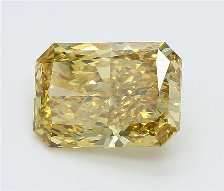 3.05ct Radiant Lab Grown Diamond (Colour Fancy Vivid Yellow, Clarity VS2, IGI Certified)