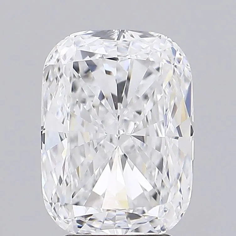 3.75ct Cushion brilliant Lab Grown Diamond (Colour D, Clarity VVS2, IGI Certified)