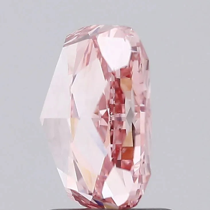 2.54ct Cushion modified Lab Grown Diamond (Colour Fancy Vivid Pink, Clarity VVS2, IGI Certified)