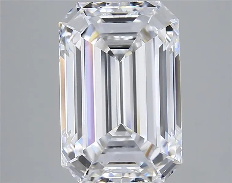 3.00ct Emerald Lab Grown Diamond (Colour E, Clarity VVS2, GIA Certified)