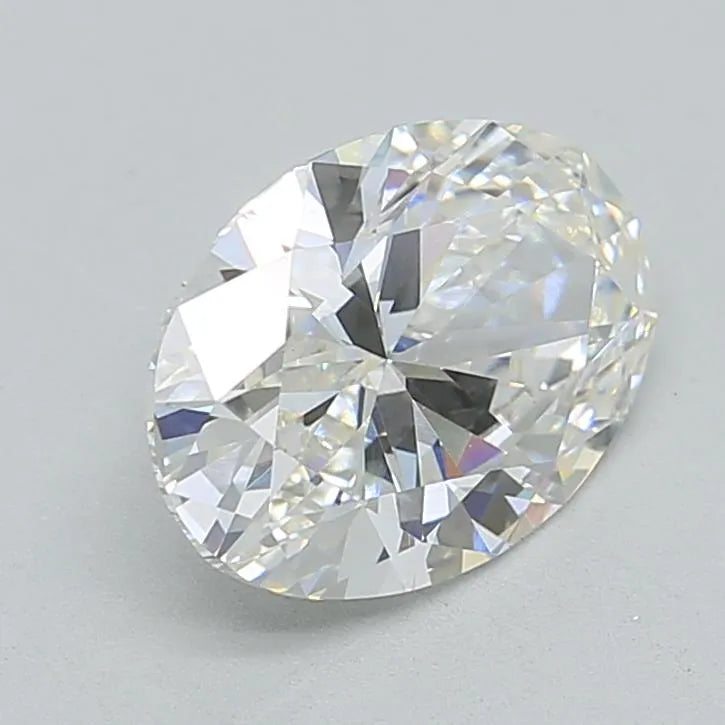 3.04ct Oval Lab Grown Diamond (Colour G, Clarity VVS2, IGI Certified)