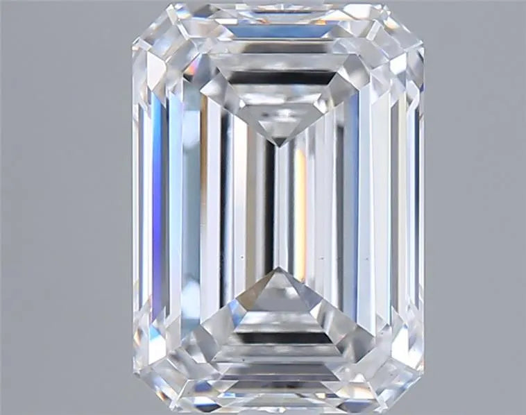3.01ct Emerald Lab Grown Diamond (Colour D, Clarity VVS1, IGI Certified)