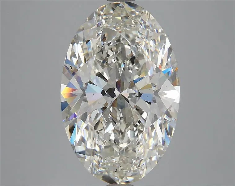 6.06ct Oval Lab Grown Diamond (Colour H, Clarity VS2, IGI Certified)