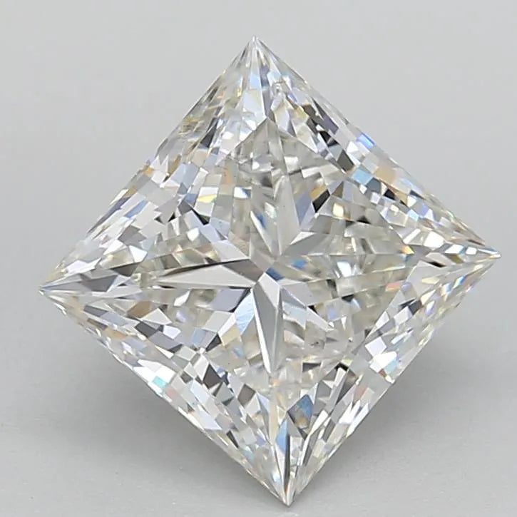 4.10ct Princess Lab Grown Diamond (Colour G, Clarity VS2, IGI Certified)