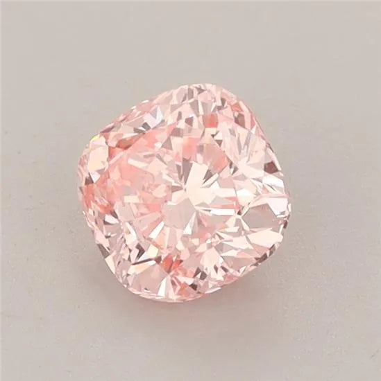 0.77ct Cushion brilliant Lab Grown Diamond (Colour Fancy Intense Pink, Clarity VS1, IGI Certified)