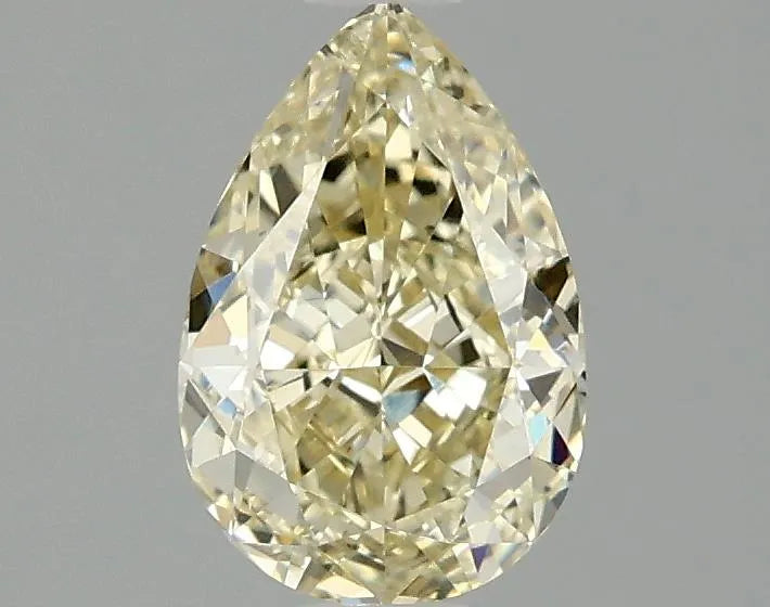 1.10ct Pear Lab Grown Diamond (Colour Fancy Yellow, Clarity VVS2, IGI Certified)