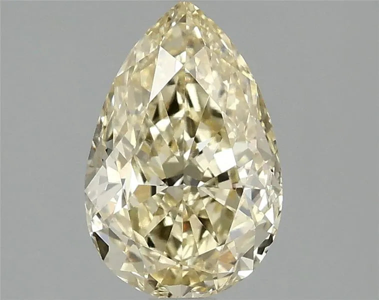 1.59ct Pear Lab Grown Diamond (Colour Fancy Yellow, Clarity VVS2, IGI Certified)