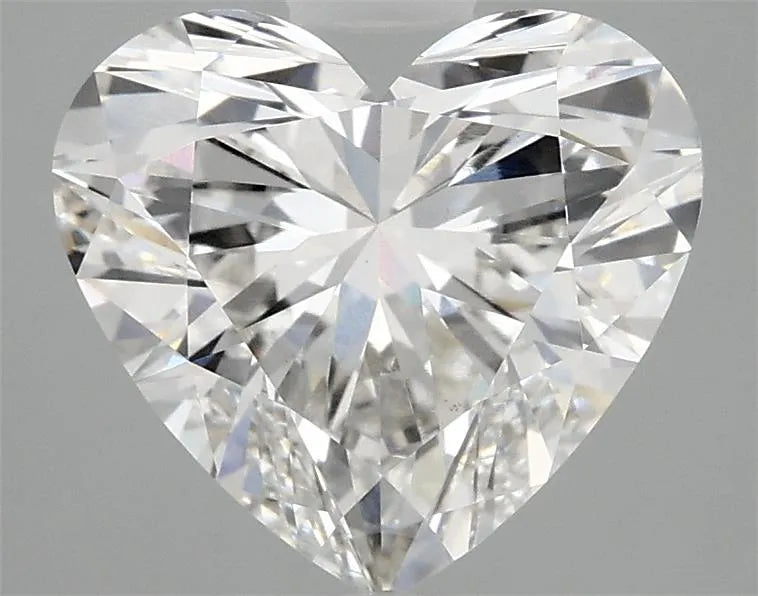 2.94ct Heart Lab Grown Diamond (Colour F, Clarity VS1, IGI Certified)