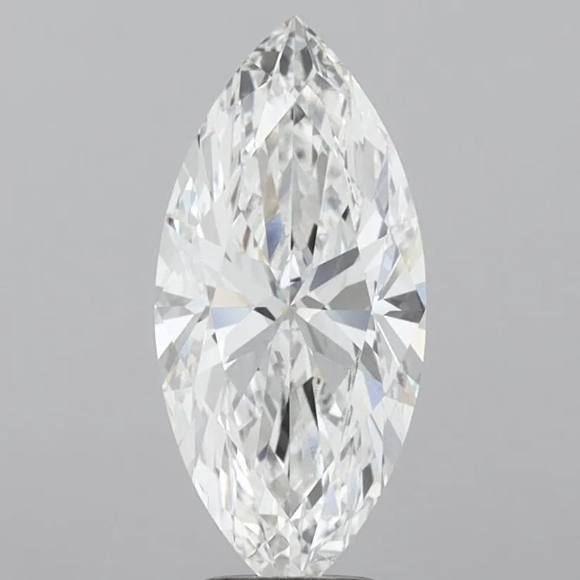 3.54ct Marquise Lab Grown Diamond (Colour E, Clarity VVS2, IGI Certified)