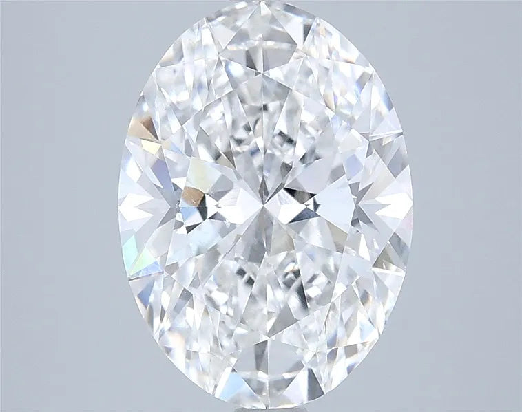 3.52ct Oval Lab Grown Diamond (Colour D, Clarity VVS2, IGI Certified)