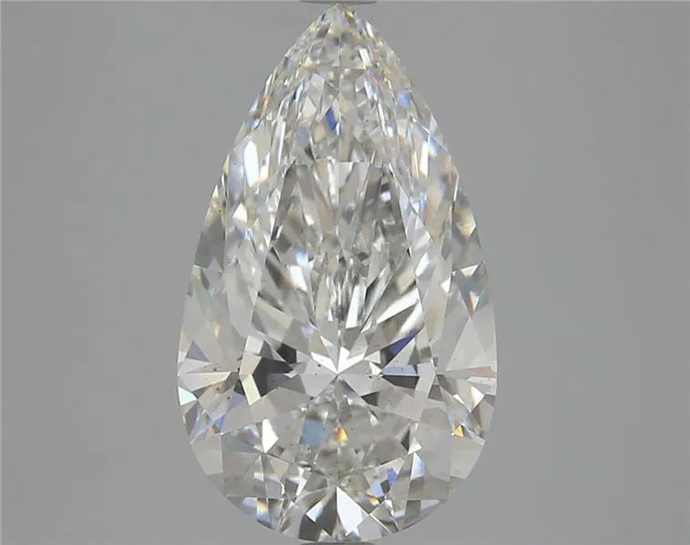 4.86ct Pear Lab Grown Diamond (Colour G, Clarity VS2, IGI Certified)