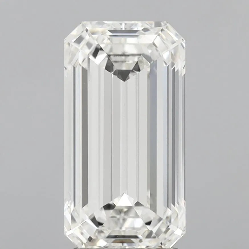3.02ct Emerald Lab Grown Diamond (Colour G, Clarity VS1, IGI Certified)