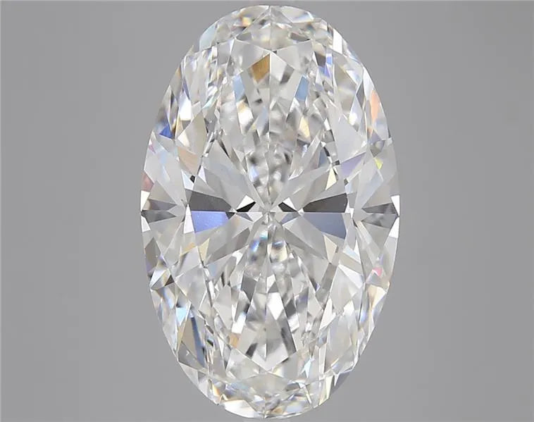 7.02ct Oval Lab Grown Diamond (Colour E, Clarity VVS2, IGI Certified)