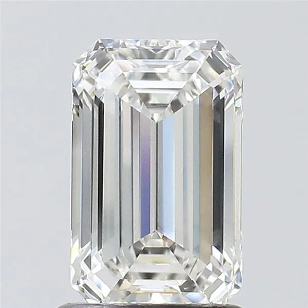 1.34ct Emerald Lab Grown Diamond (Colour G, Clarity VS1, IGI Certified)