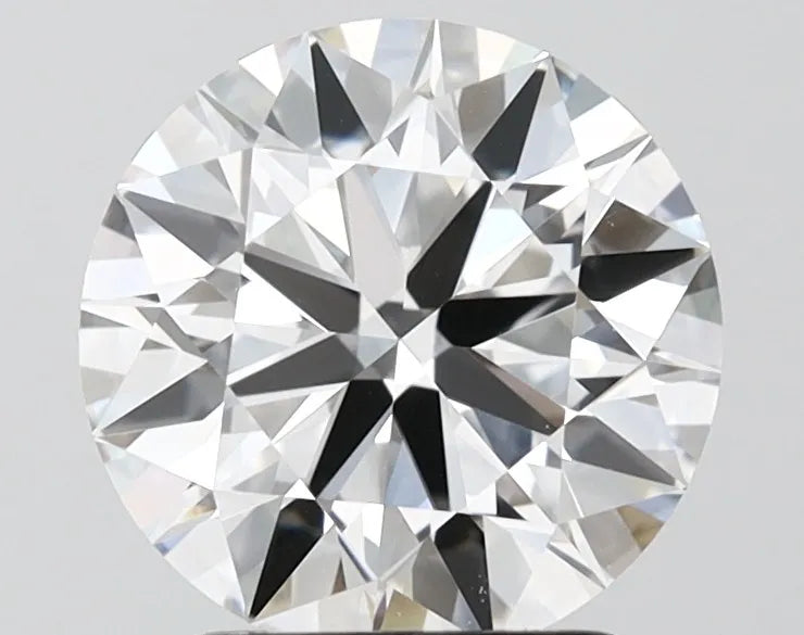 2.43ct Round Lab Grown Diamond (Colour D, Clarity VVS1, Cut ID, IGI Certified)
