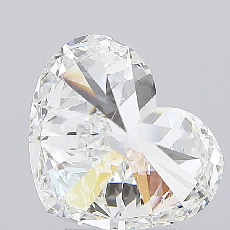 4.27ct Heart Lab Grown Diamond (Colour E, Clarity VVS2, IGI Certified)