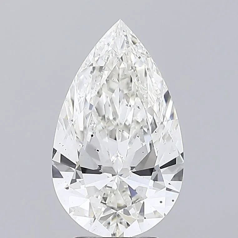 3.74ct Pear Lab Grown Diamond (Colour G, Clarity SI1, IGI Certified)