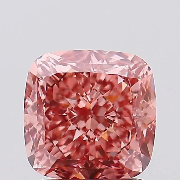2.08ct Cushion modified Lab Grown Diamond (Colour Fancy Vivid Pink, Clarity VVS2, IGI Certified)