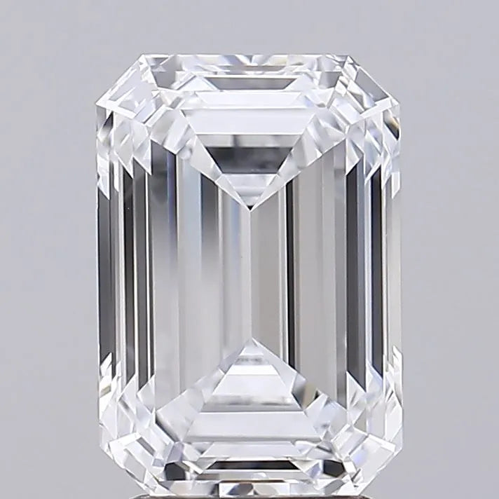 3.18ct Emerald Lab Grown Diamond (Colour D, Clarity IF, IGI Certified)