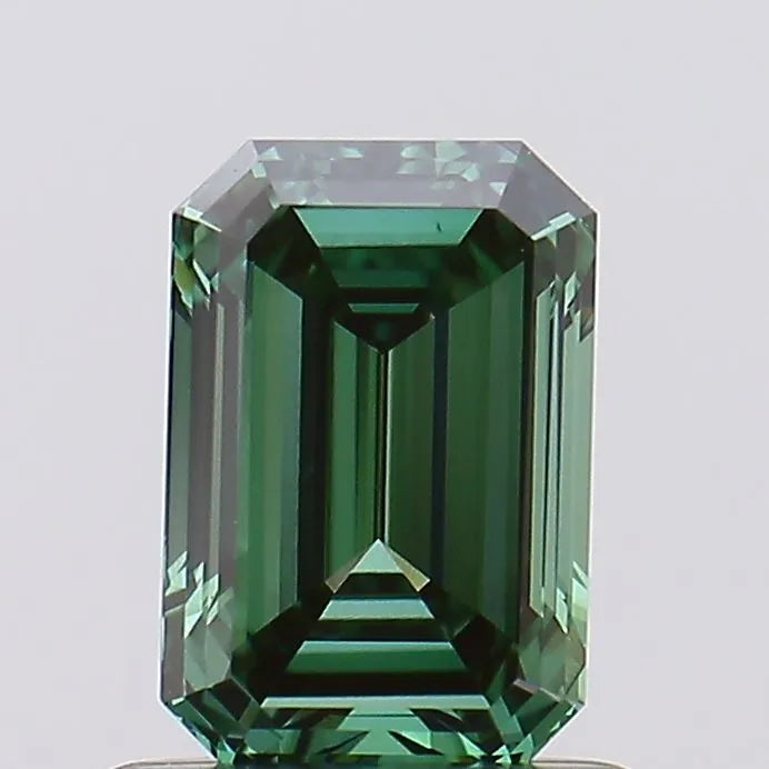 0.19ct Emerald Lab Grown Diamond (Colour Fancy Vivid Green, Clarity VS1, Uncertified)