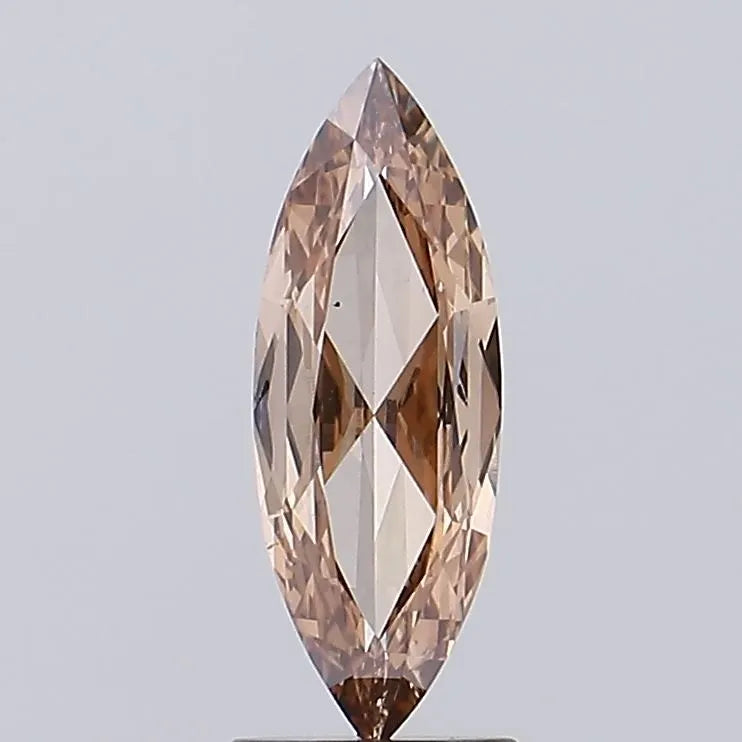 1.10ct Marquise Lab Grown Diamond (Colour Fancy Brown, Clarity VS2, IGI Certified)