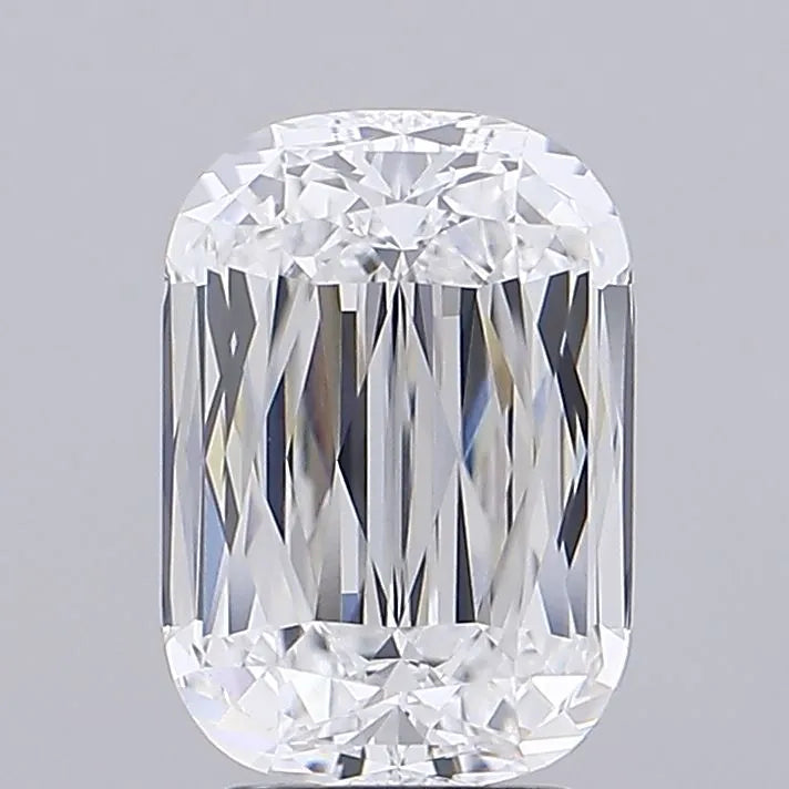 3.71ct Cushion modified Lab Grown Diamond (Colour D, Clarity VVS2, IGI Certified)