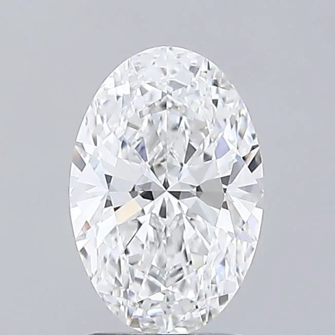 1.59ct Oval Lab Grown Diamond (Colour D, Clarity IF, IGI Certified)