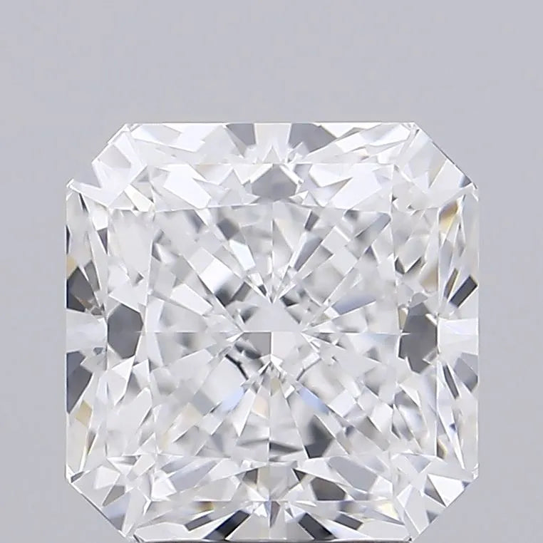 3.54ct Square radiant Lab Grown Diamond (Colour D, Clarity VVS1, IGI Certified)