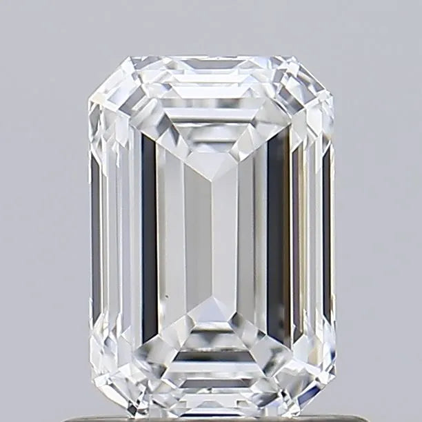 1.02ct Emerald Lab Grown Diamond (Colour E, Clarity VVS1, IGI Certified)