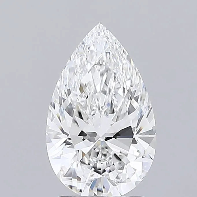 2.14ct Pear Lab Grown Diamond (Colour E, Clarity IF, IGI Certified)