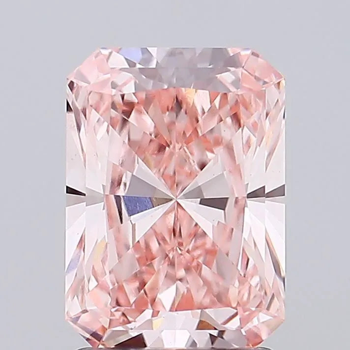 2.05ct Radiant Lab Grown Diamond (Colour Fancy Intense Pink, Clarity VVS2, IGI Certified)