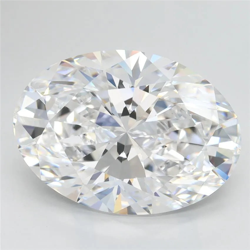 7.24ct Oval Lab Grown Diamond (Colour E, Clarity VVS2, IGI Certified)