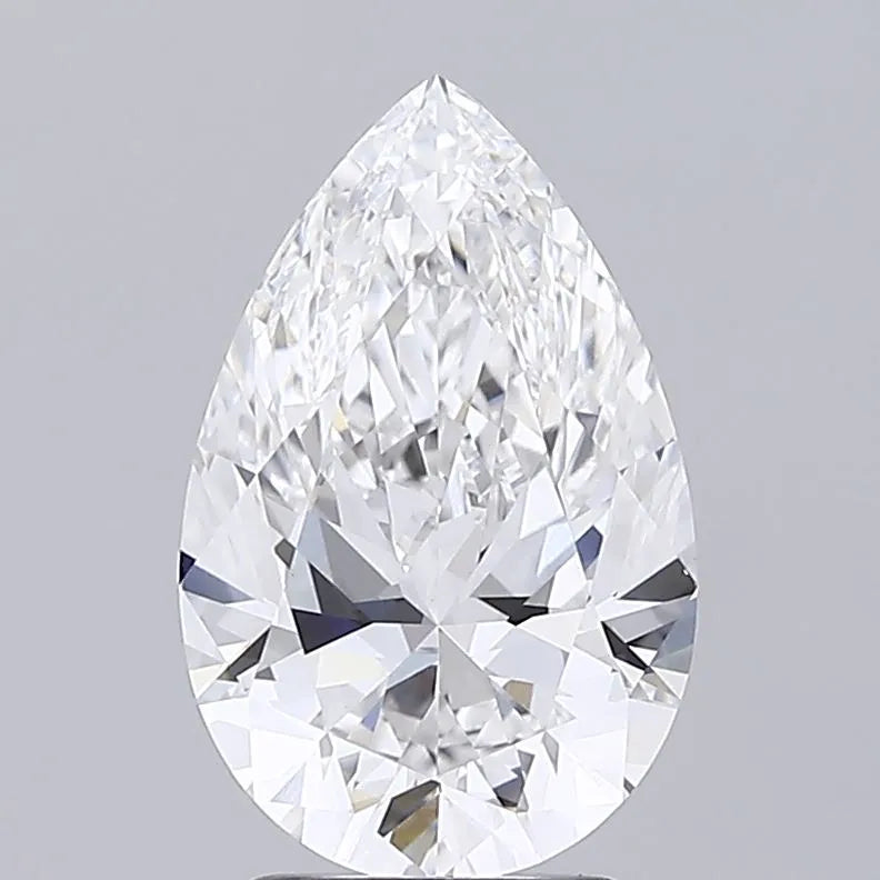 3.01ct Pear Lab Grown Diamond (Colour E, Clarity VVS2, IGI Certified)