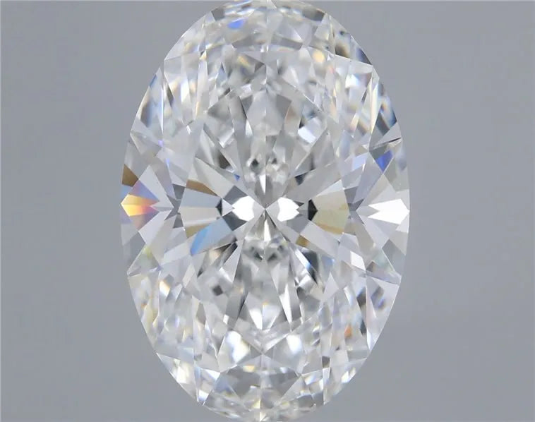 7.58ct Oval Lab Grown Diamond (Colour E, Clarity VS1, IGI Certified)